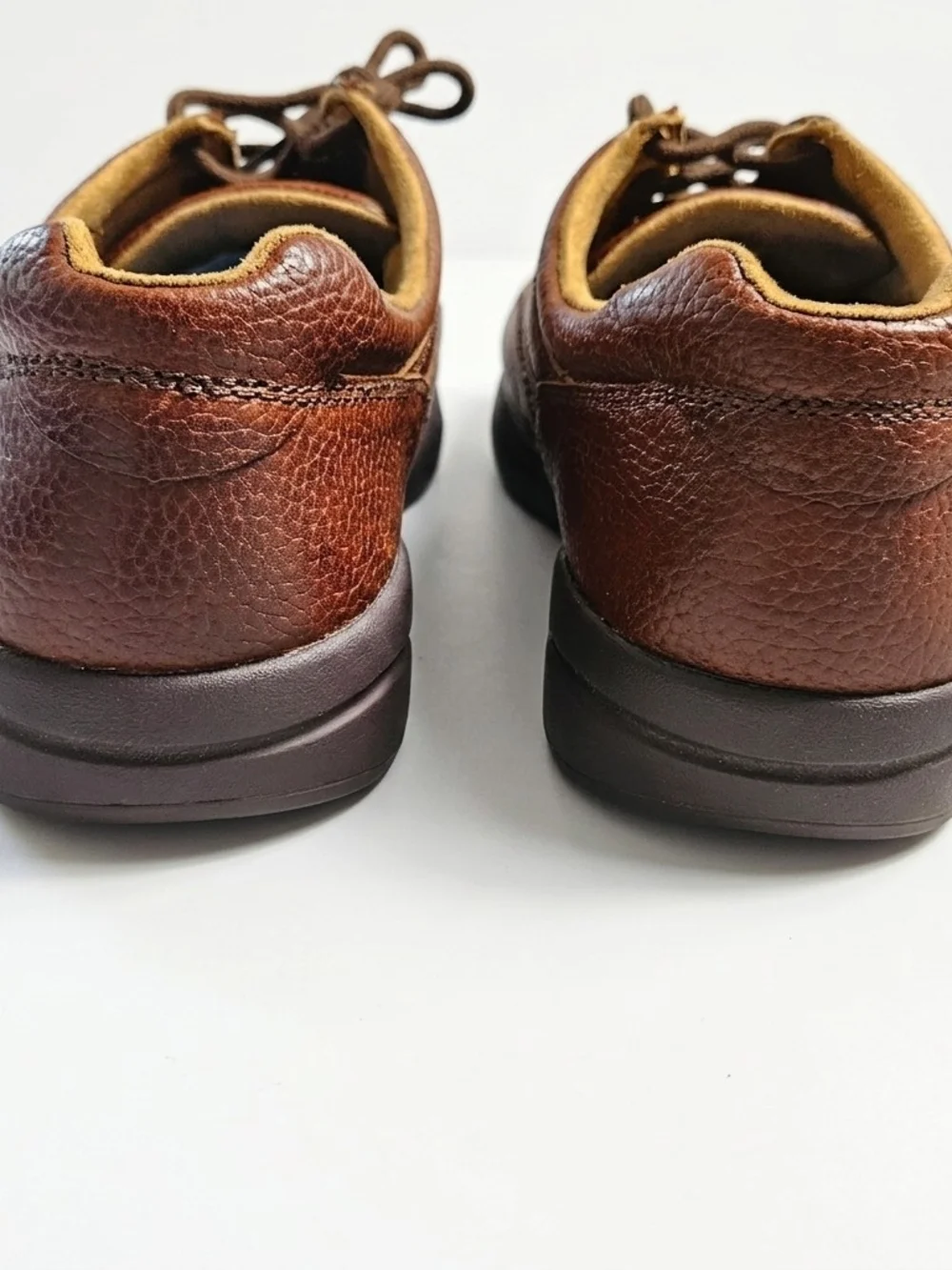 Dr. Comfort Stallion Chestnut Leather Therapeutic Casual Shoes 13XW